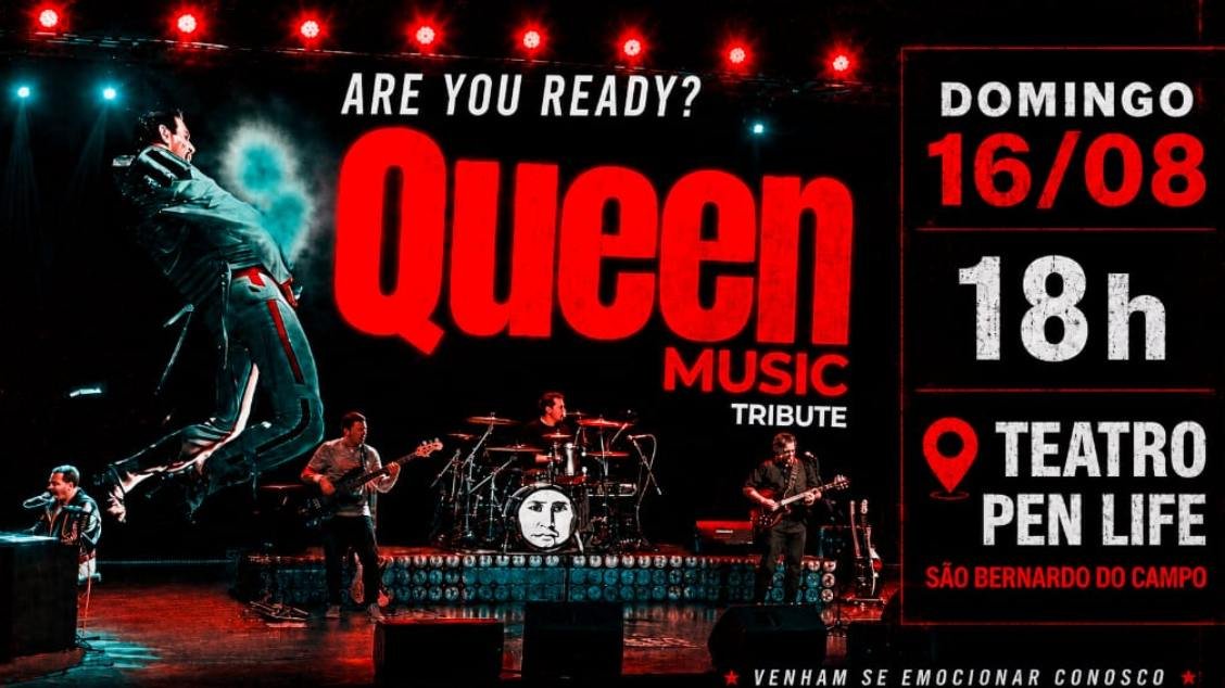 Queen Music Tribute 16 Agosto Domingo 18h