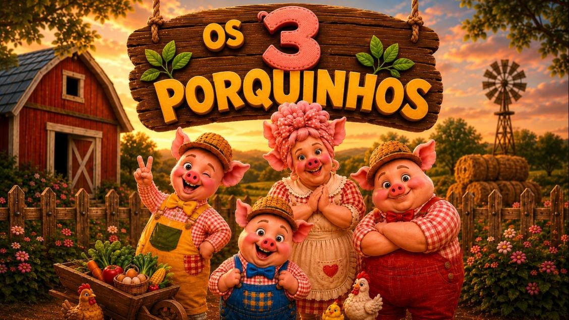 OS TRÊS PORQUINHOS - O MUNDO NOS ESPERA