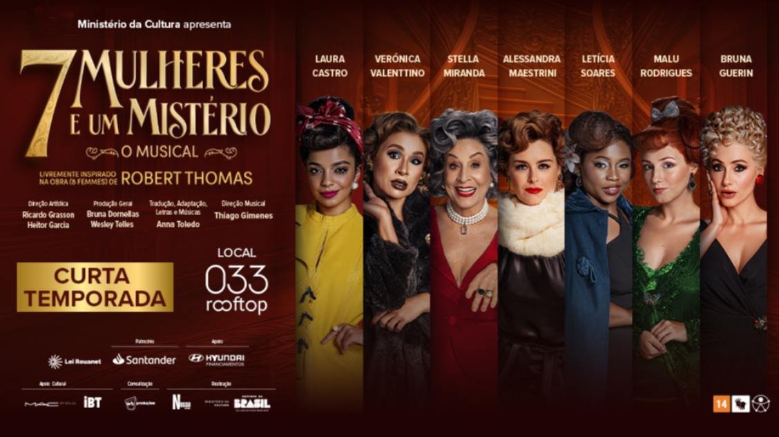 7 MULHERES E UM MISTÉRIO – O MUSICAL