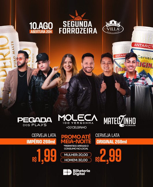 SEGUNDA FORROZEIRA