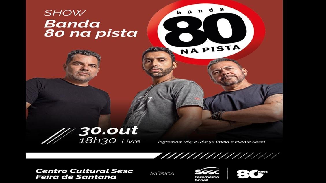 SHOW 80 NA PISTA