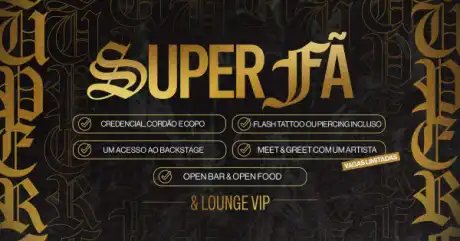 Tattoo Week São Paulo 2026 Super Fã 2 Dias