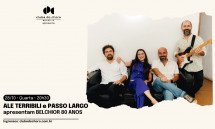 ALE TERRIBILI e PASSO LARGO apresentam BELCHIOR 80 ANOS