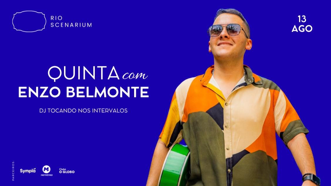 ENZO BELMONTE NO RIO SCENARIUM 13.08