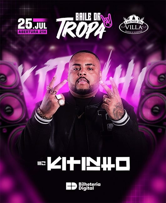 BAILE DA TROPA COM MC KITINHO