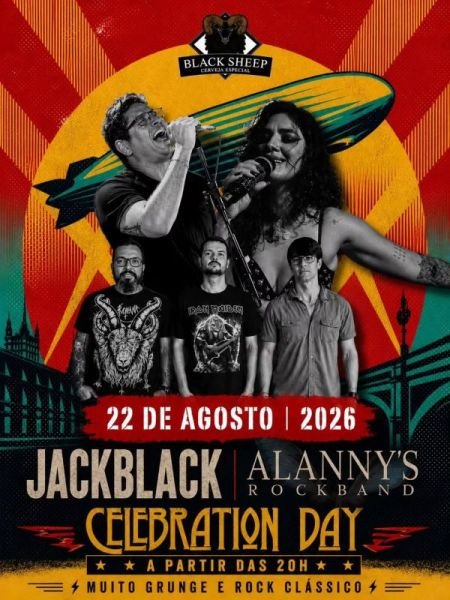 Jackblack e Alannys Rock Band - Celebration Day