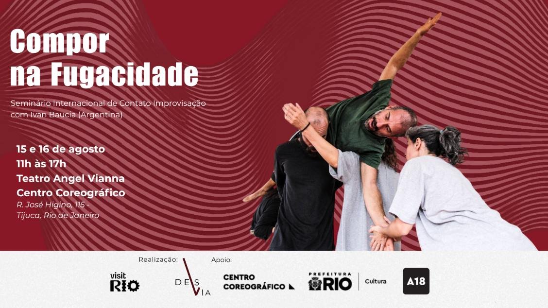 Compor na Fugacidade: Seminário Internacional de Contato Improvisação