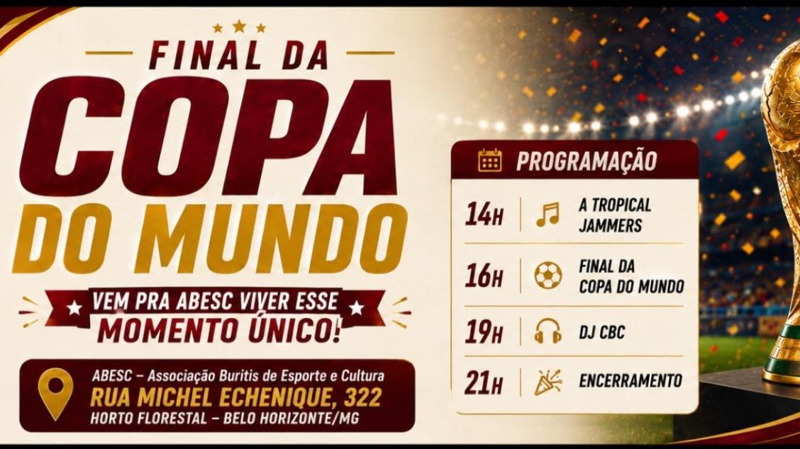 ???? FINAL DA COPA DO MUNDO NA ABESC!
