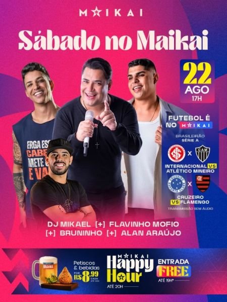 Flavinho Mofio, Bruninho e Alan Araújo