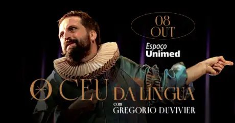 Gregorio Duvivier O Céu da Língua