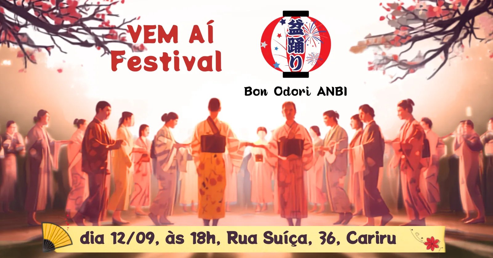 FESTIVAL BON ODORI 2026 - ANBI
