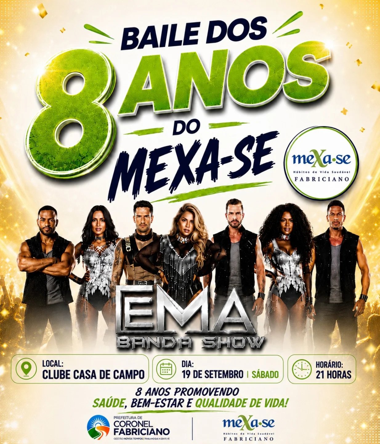 BAILE DOS 8 ANOS DO MEXA-SE