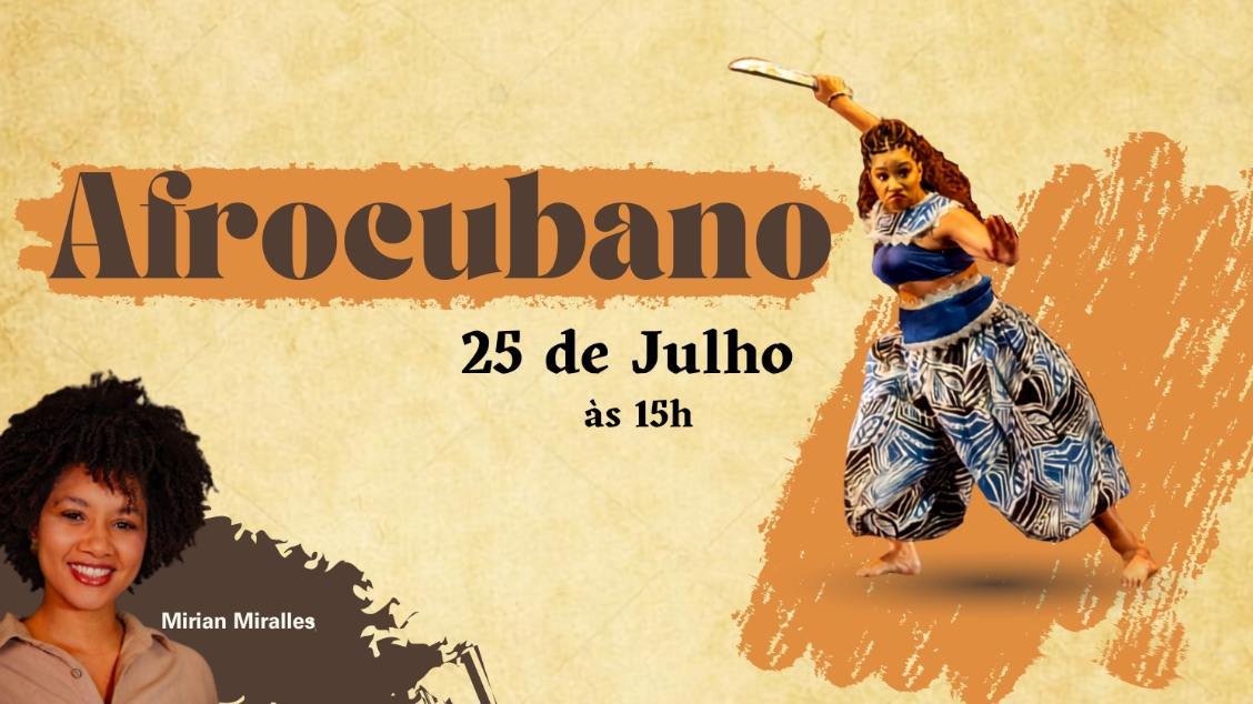 Oficina de Dança afrocubana- Mirian Miralles