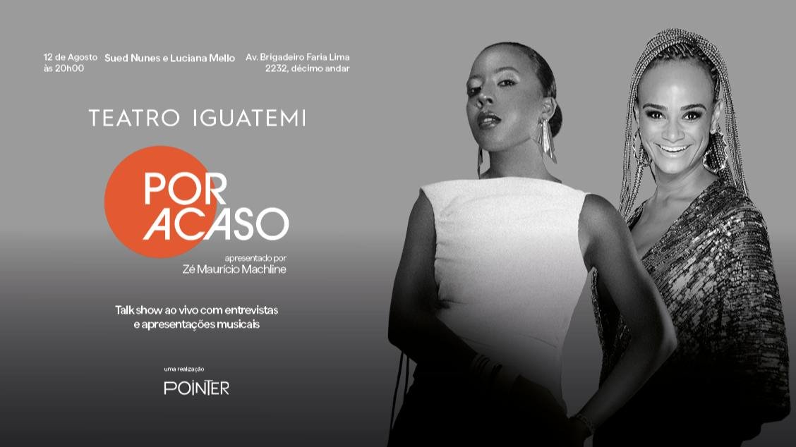 Por Acaso - Sued Nunes & Luciana Mello - Talk Show