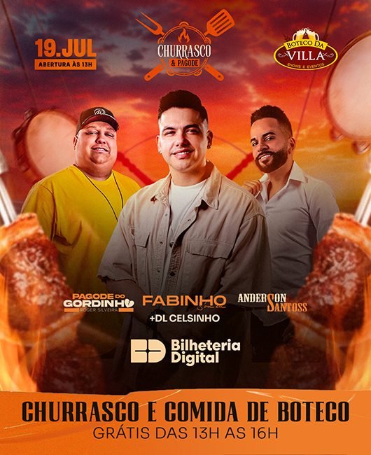 CHURRASCO E PAGODE