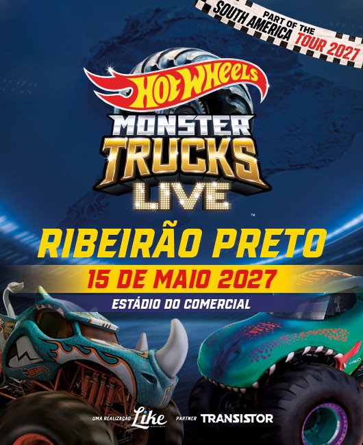 HOT WHEELS MONSTER TRUCKS LIVE | RIBEIRÃO PRETO - SESSÃO 18H