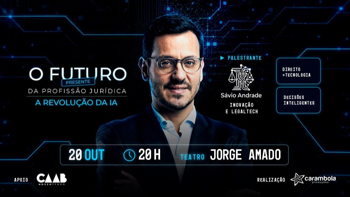 Palestra “O Futuro da Profissão Jurídica – A Revolução da IA”