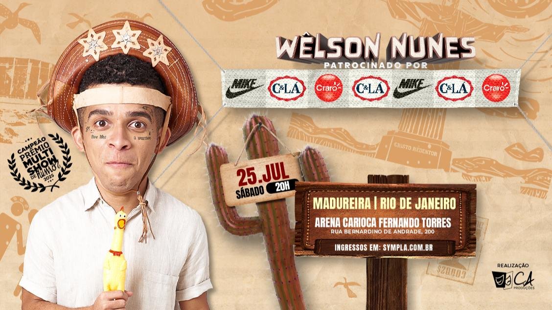STAND UP COM WÊLSON NUNES