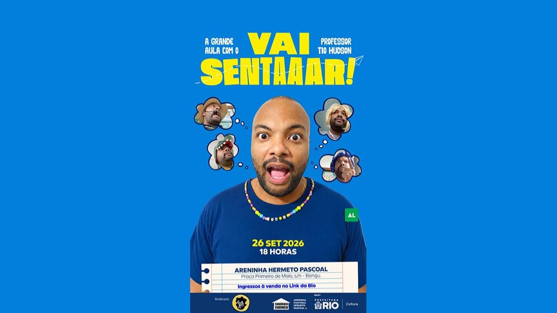 VAI SENTAR! A Grande Aula com o Professor Tio Hudson