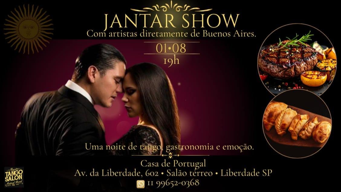 Jantar Show Diretamente de Buenos Aires