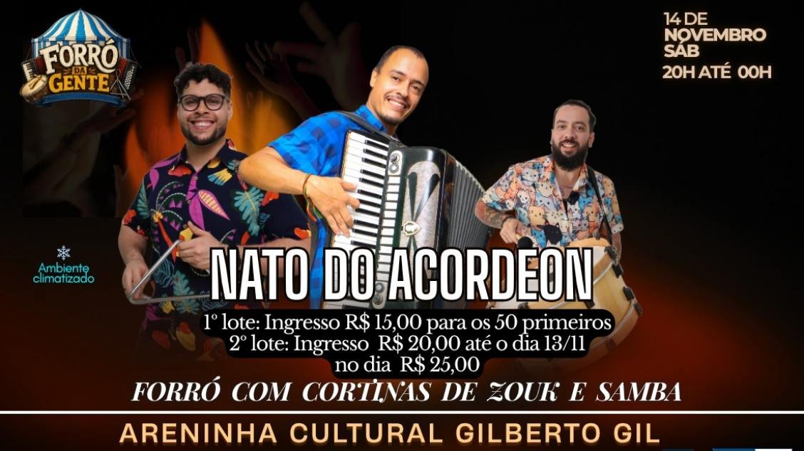 FORRÓ DA GENTE APRESENTA: NATO DO ACORDEON