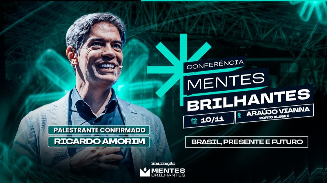 CONFERÊNCIA MENTES BRILHANTES 10/11/2026