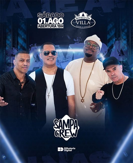 SÁBADO COM SAMPA CREW