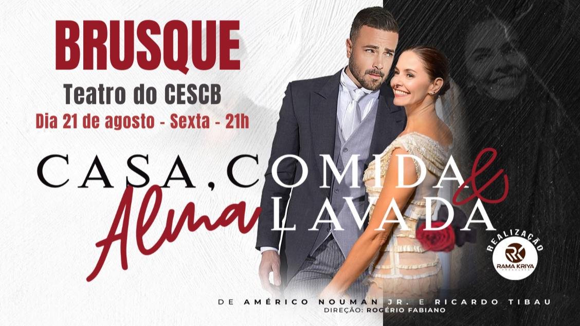 Casa, Comida e Alma Lavada - Brusque - SC
