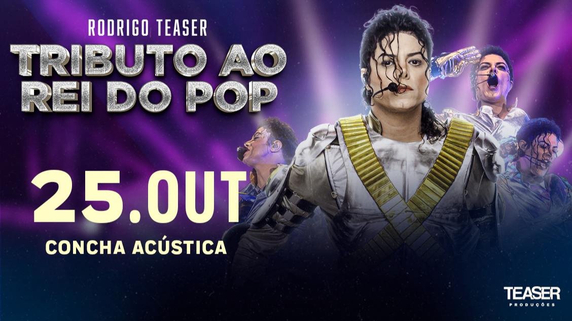 RODRIGO TEASER TRIBUTO AO REI DO POP