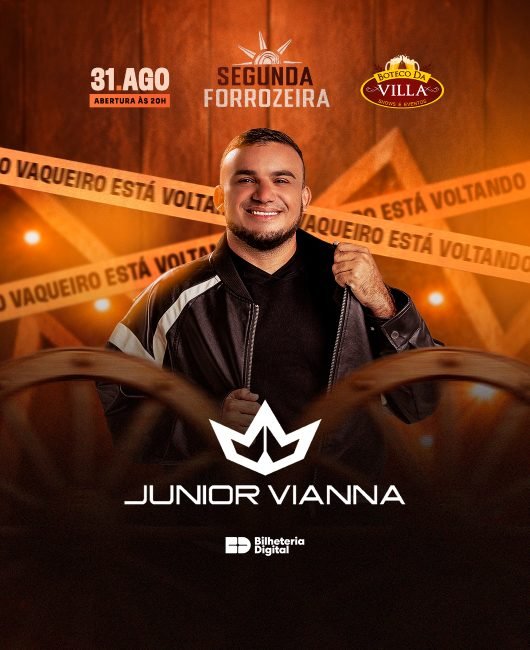 SEGUNDA FORROZEIRA COM JUNIOR VIANNA