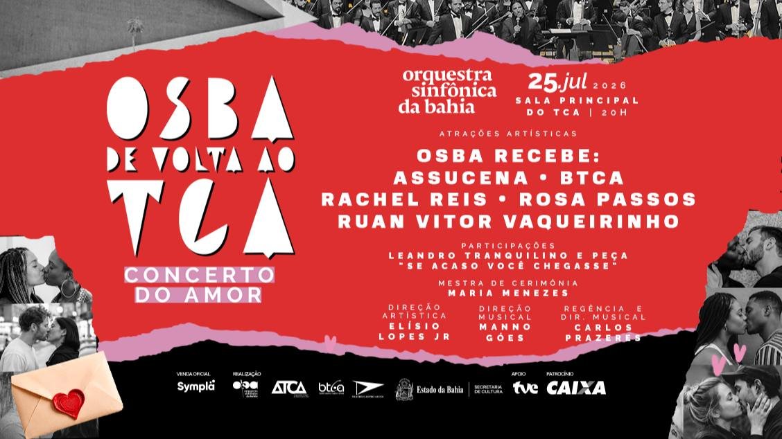 OSBA DE VOLTA AO TCA - CONCERTO DO AMOR