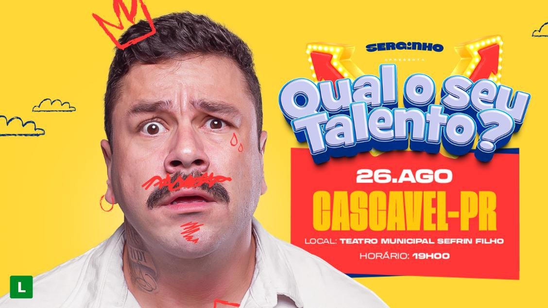 SERGINHO LACERDA em CASCAVEL/PR - VIDA DE PAI