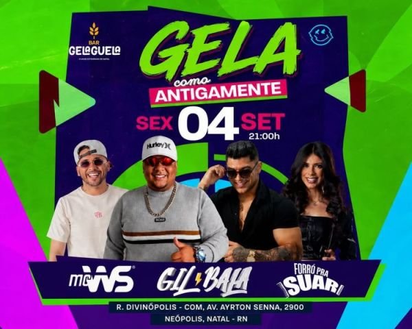 Gil Bala, Forró pra Suar e Mc WS