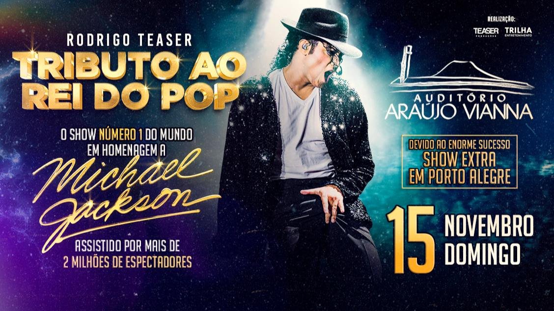 Rodrigo Teaser Tributo Ao Rei Do Pop - 15/11/26