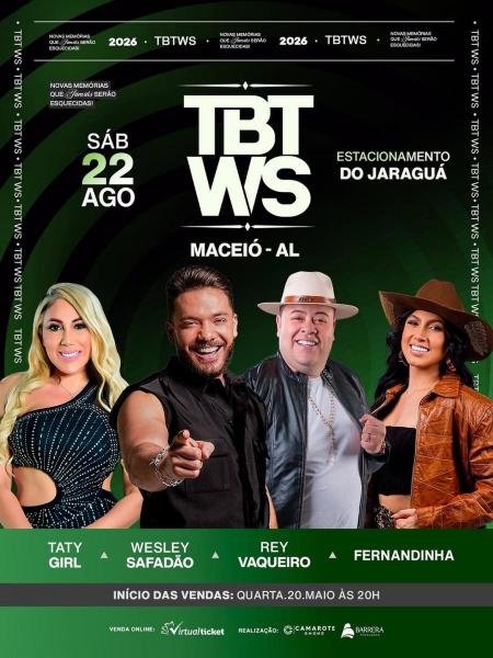 Wesley Safadão, Taty Girl, Rey Vaqueiro e Fernandinha - TBT WS