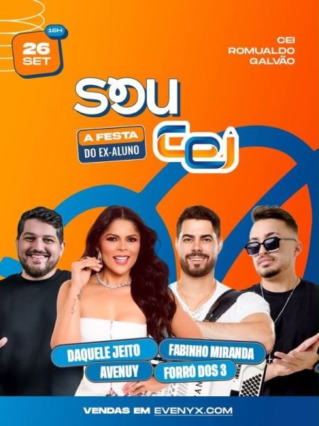 Daquele Jeito, Forró dos 3, Fabinho Miranda e Avenuy - Sou CEI