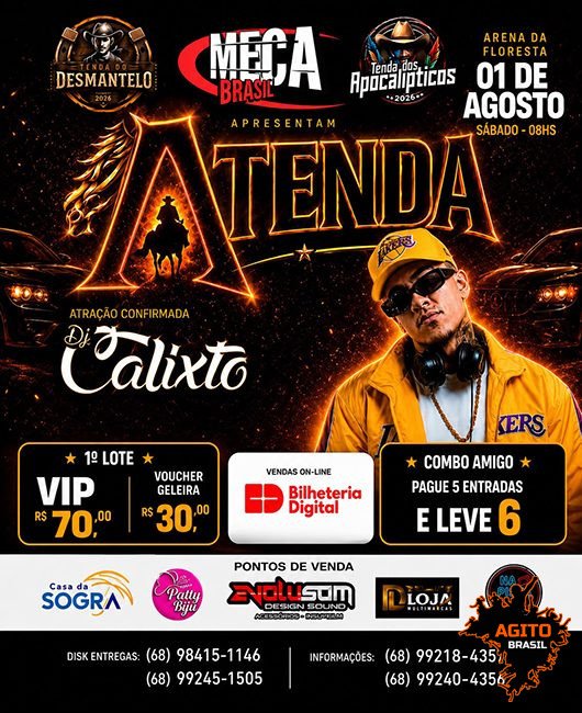 A TENDA - CAVALGADA 2026 A TENDA - CAVALGADA 2026
