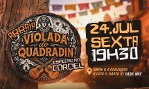 Arraia Violada do Quadradin no Cordel