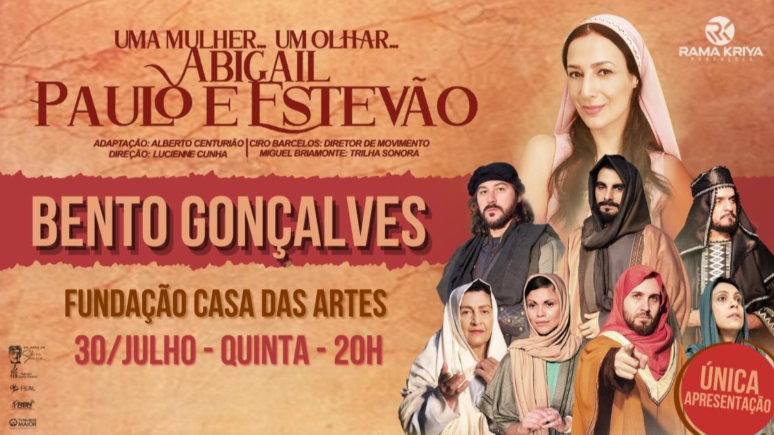ABIGAIL, PAULO E ESTEVÃO BENTO GONÇALVES/RS