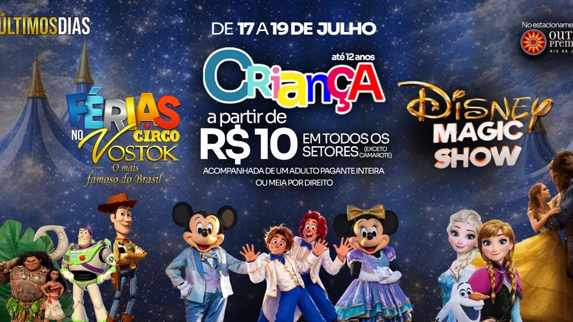 DISNEY MAGIC SHOW - CIRCO VOSTOK