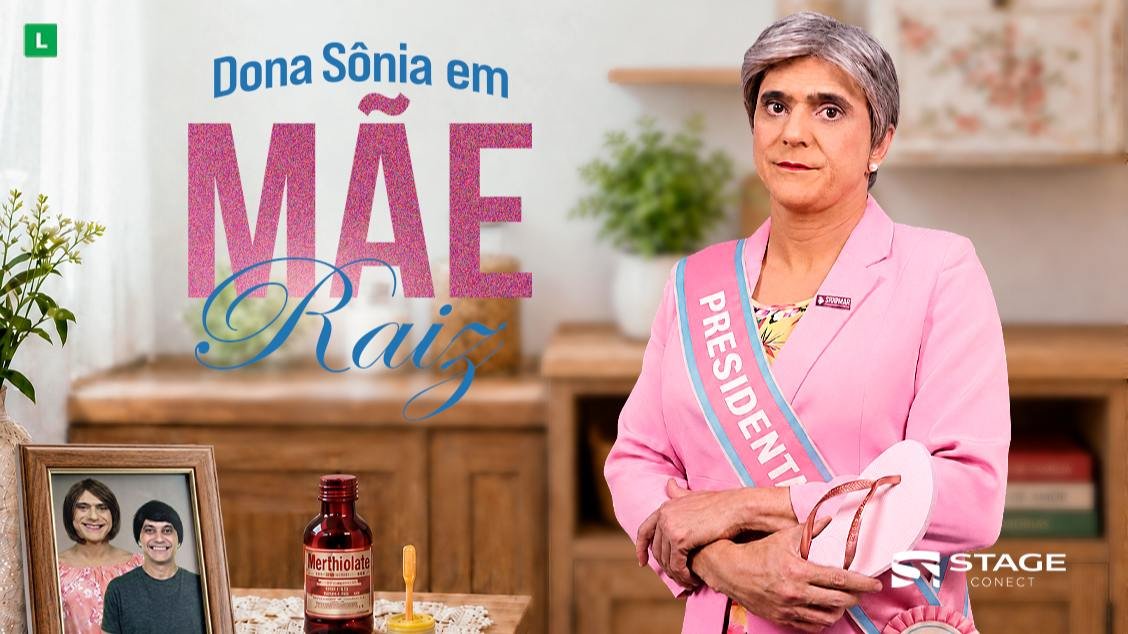 Glauber Cunha em Florianópolis, SC Dona Sônia em Mãe Raiz